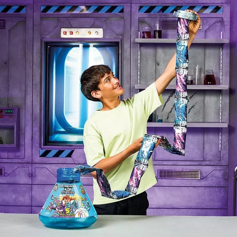 Figuras Cobi Mr Beast Lab Hybrids Megapack set con minifiguras coleccionables MO-24910