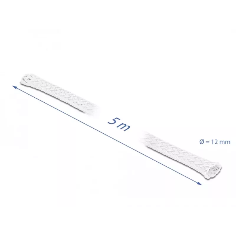 Tubo protector de cables DeLOCK 20694 blanco