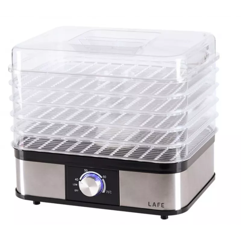 Deshidratador de alimentos LAFE LAFPAR47689 con 6 bandejas y temperatura ajustable