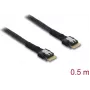 Cable DELOCK PCIe 4.0 Slim SAS SFF-8654 4i 0,5 m