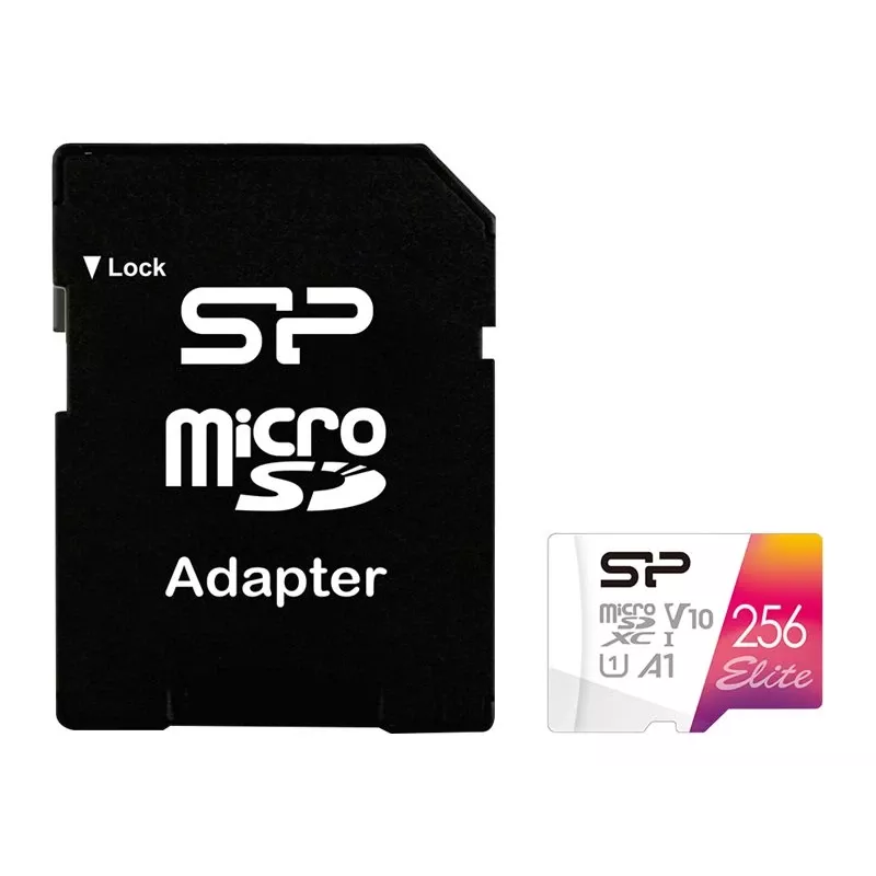 Memoria flash Silicon Power 256 GB microSDXC UHS-I Elite