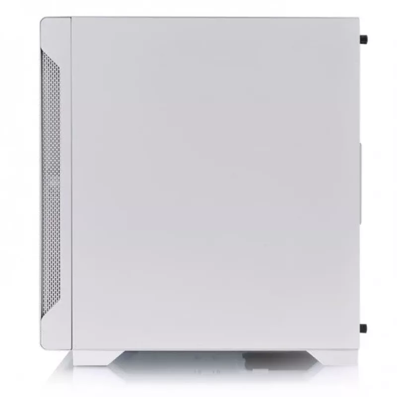 Caja de PC Thermaltake S100 Tempered Glass Snow Edition Micro Tower blanca