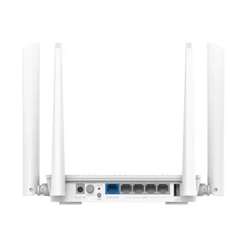 Router de sobremesa Cudy WR3000P Wi-Fi 6 dual band 2,4/5 GHz, Ethernet 2,5 Gigabit, 3 puertos LAN, blanco