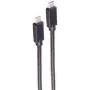 Cable USB-C ShiverPeaks BS13-62015 — cable de datos y carga USB4/USB 3.2 Gen 2x2 100W, 0,5 m