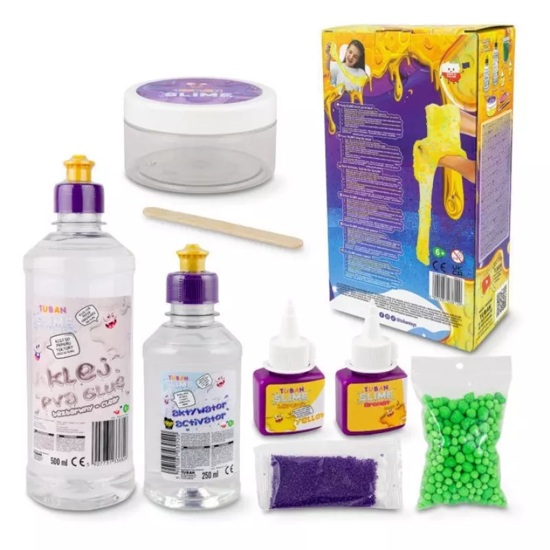 Set de slime sensorial TUBAN TU3812 6 en 1 — kit DIY con seis variantes de slime
