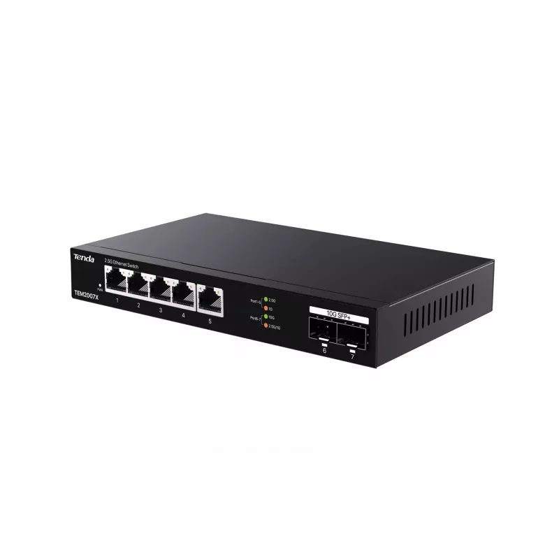 Tenda TEM2007X Switch de red 2.5G Ethernet 5 puertos
