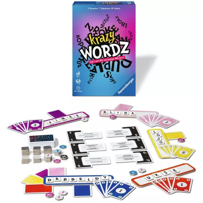 Krazy Words, juego de mesa