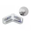 Protección de bordes autoadhesiva DeLOCK 40 x 40 x 13 mm transparente
