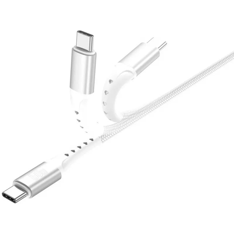 Cable USB 4smarts 541452 1,5 m USB-C blanco 0,48 Gbit/s