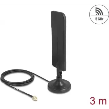 Antena DELOCK 10038 5,8 GHz RP-SMA 3 dBi Omnidireccional