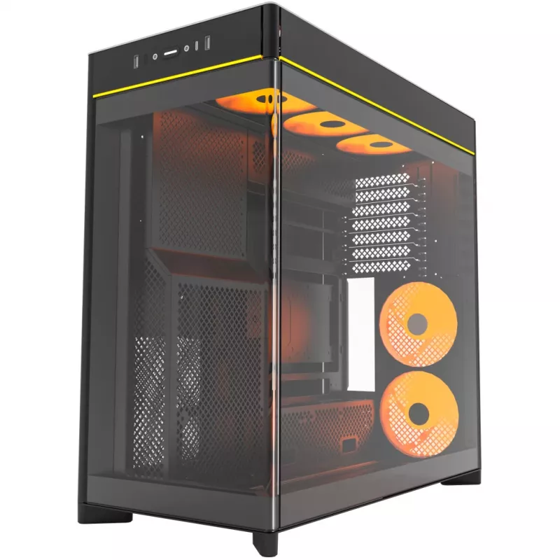 Montech HS02 PRO Midi Tower negro