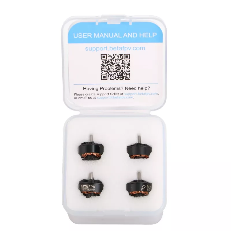 Set de motores brushless BetaFPV para dron 1103 11000KV, 4 uds.