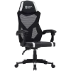 Silla gaming CANYON Flow MCH01 malla negro blanco