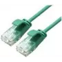 ROLINE GREEN cable de parcheo UTP Cat.6A (clase EA), LSOH, delgado, verde, 1 m (21.44.3933)