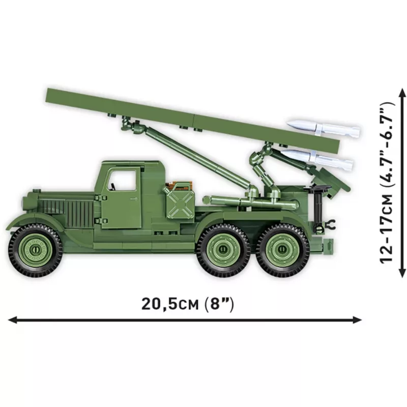 Bloques de construcción COBI BM-13 Katiuska ZIS-6 440 piezas