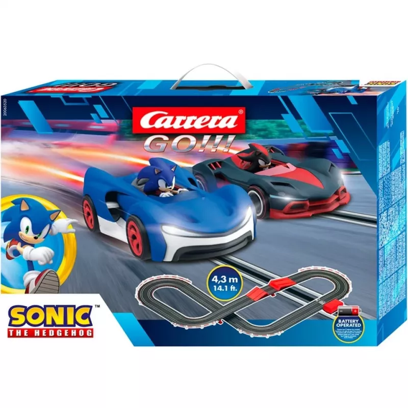 CARRERA GO Sonic Circuito 4,3 m + Peralte 20063520