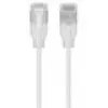 Cable de red Ubiquiti UACC-Cable-Patch-EL-C6A-0.3M-W RJ-45 Cat6a 0,3 m transparente blanco