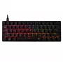 Teclado mecánico gaming White Shark Shinobi-2 con switches Red, negro, distribución US