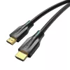 Cable HDMI Vention AANBJ HDMI 2.1 48 Gbit/s 5 m, HDMI tipo A macho-macho, negro
