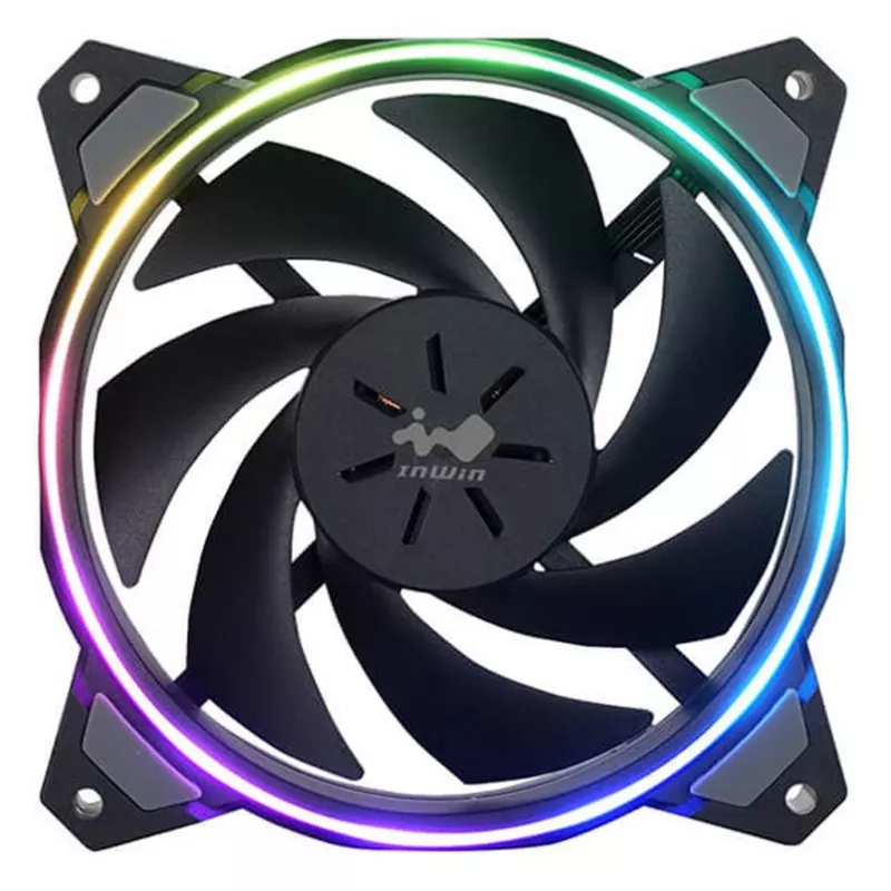 Ventilador de caja in win SIRIUS LOOP X3 120mm 3-RGB, 120 mm, iluminación 3-RGB