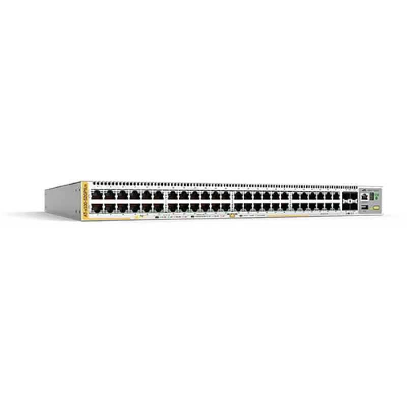 Allied Telesis x530-52GPXm Managed L3 Gigabit Ethernet (10/100/1000) Power over Ethernet (PoE) Gris