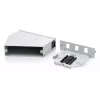 Distribuidor de empalme de fibra óptica para carril DIN DIGITUS DN-96894 — en ángulo, 6 SC SX / LC DX, aluminio, gris