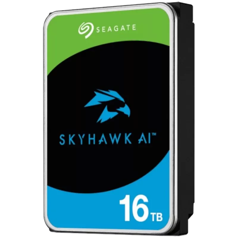 Seagate SkyHawk AI ST16000VE005 disco duro interno 16 TB 7200 RPM 512 MB 3,5 pulgadas Serial ATA III
