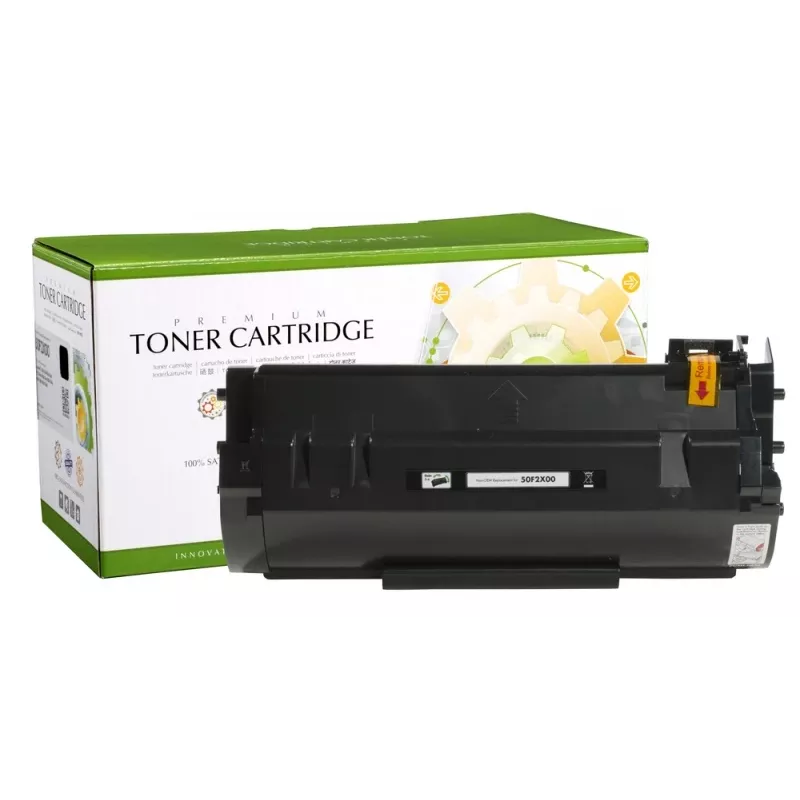 Compatible Static-Control Lexmark 502X negro, 10000 pág. (50F2X00)