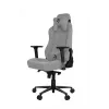 Silla gaming universal Arozzi Vernazza asiento acolchado gris