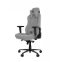 Silla gaming universal Arozzi Vernazza asiento acolchado gris