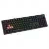 SAVIO STYX teclado mecánico gaming, Outemu Blue, Hot-Swap, RGB, USB, distribución US, tamaño completo, negro