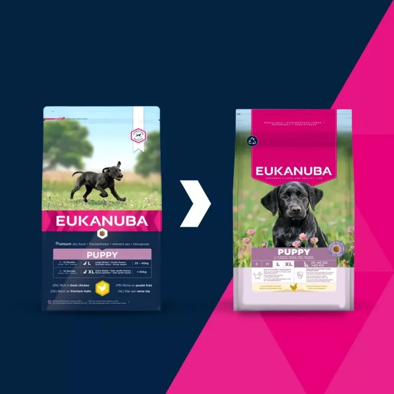 EUKANUBA Puppy Large/XL pienso seco para perros, rico en pollo, 15 kg
