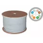 Cable de red Q-LANTEC KIF6PVC305Q Cat.6A F/UTP 305m gris, 23 AWG hilo, funda de PVC, 250 MHz
