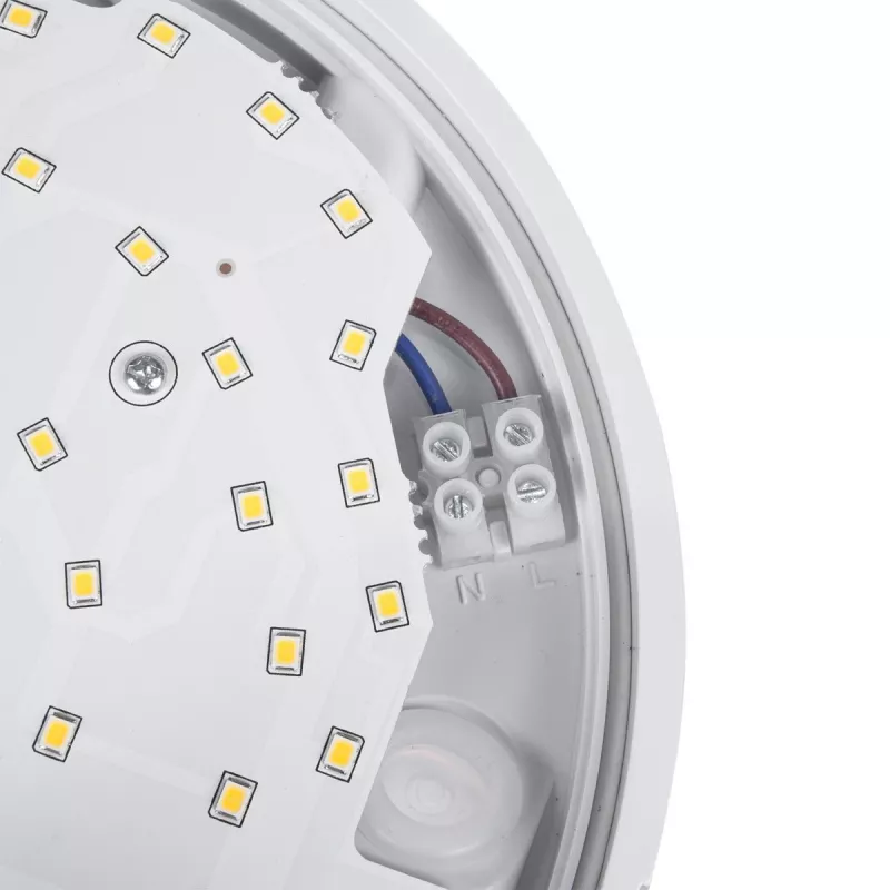 Lámpara LED MACLEAN MCE291W con sensor de movimiento IR, 10 W, 3000 K