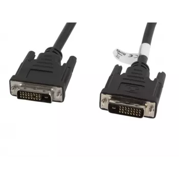 Cable DVI Lanberg CA-DVID-10CC-0018-BK 1,8 m negro