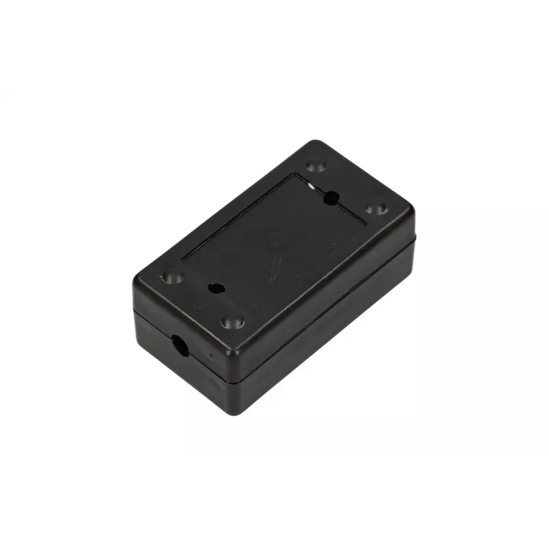 Toma de conexión Extralink para cable Cat5e UTP, plástico, negro, 1 puerto