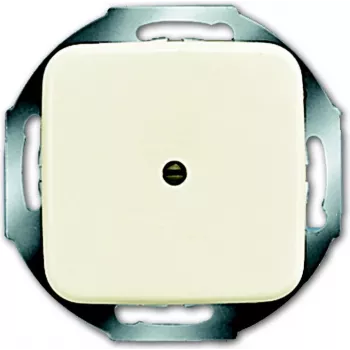 BUSCH-JAEGER Placa central salida de cable 2527-212 Duro 2000 SI blanco 2527-212 (1710-0-0623)