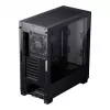 Phanteks XT Pro ventana de cristal templado - negro