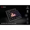 Savio Phenix SAVGK-RED Teclado gaming USB RF Wireless Bluetooth QWERTY