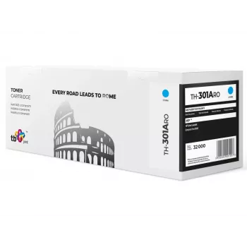 Tóner TB compatible con HP M880 CF300A, cian, reacondicionado