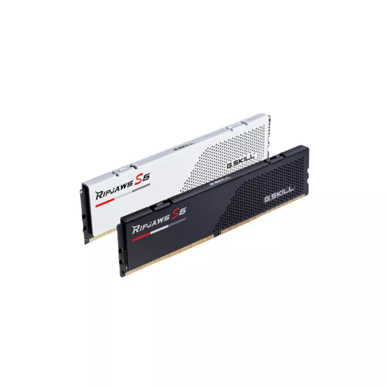 DIMM 32 GB DDR5-6000 (2x 16 GB) Dual-Kit, memoria RAM negra, F5-6000J3238F16GX2-RS5K, Ripjaws S5, INTEL XMP