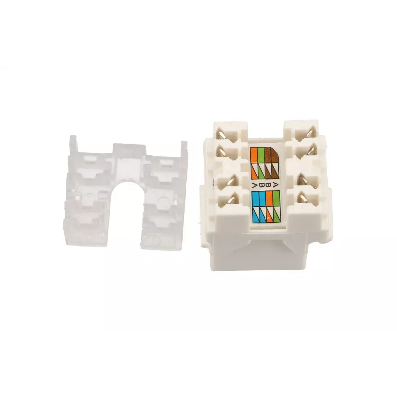 Conector de cable Extralink EX.9540 RJ45 blanco plástico