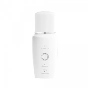 Aparato de exfoliación facial por ultrasonidos Garett Beauty Refresh Scrub, blanco