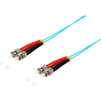 Cable de fibra óptica ShiverPeaks S/CONN 77902/3 2m ST aqua