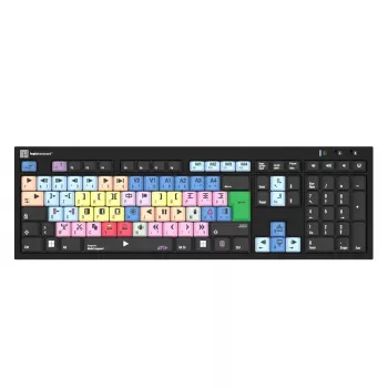 Logickeyboard Avid Media Composer+ LogicLight para PC/negro