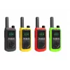 Walkie-talkie Baofeng BF-T17 — radiotransmisor infantil, 16 canales, 5 W, 400–470 MHz, batería de 1500 mAh, amarillo