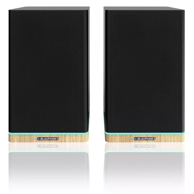 Blaupunkt BS60BK Altavoces de estantería LED, Bluetooth, HDMI ARC, negro