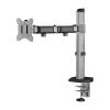 White Shark GMS-3204 Amenhotep I soporte de escritorio para monitor, 17-32 pulgadas, VESA 75x75/100x100, hasta 9 kg, gris