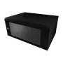 ALLNET ALL-SMC6609SCHWARZ armario de red de pared de 19", 9U, ancho 600 / fondo 600 mm, de una pieza, serie SMC, carga de 50 kg, con cerradura, negro