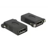 Adaptador DisplayPort DeLOCK DisplayPort 1.1 F-F Negro